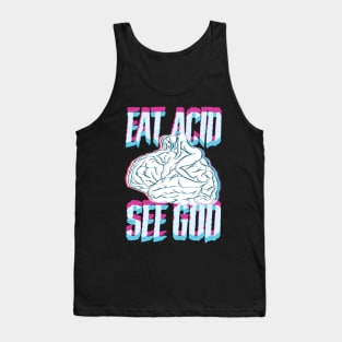 Acid Washed Shirt LSD Tank Top